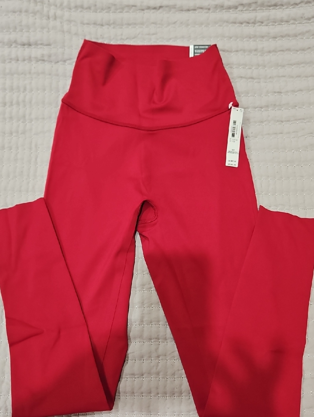 Victoria's Secret Red Workout Leggings